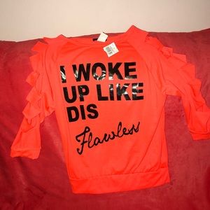 “I Woke Up Like This” long sleeve Size XL